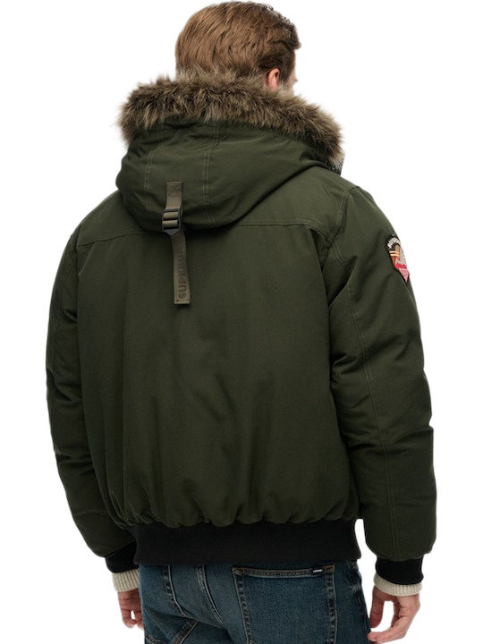 'everest' Jacke Bomber Olive Green