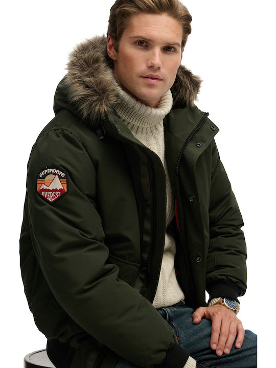 'everest' Jacke Bomber Olive Green