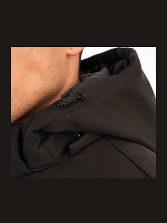 Jacket Winter Jacket Parka Waterproof Black