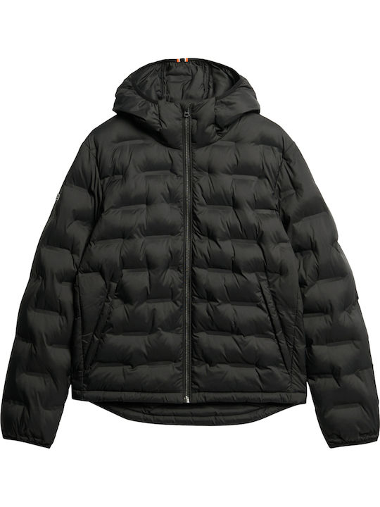 Geacă Iarnă Puffer Neagră
