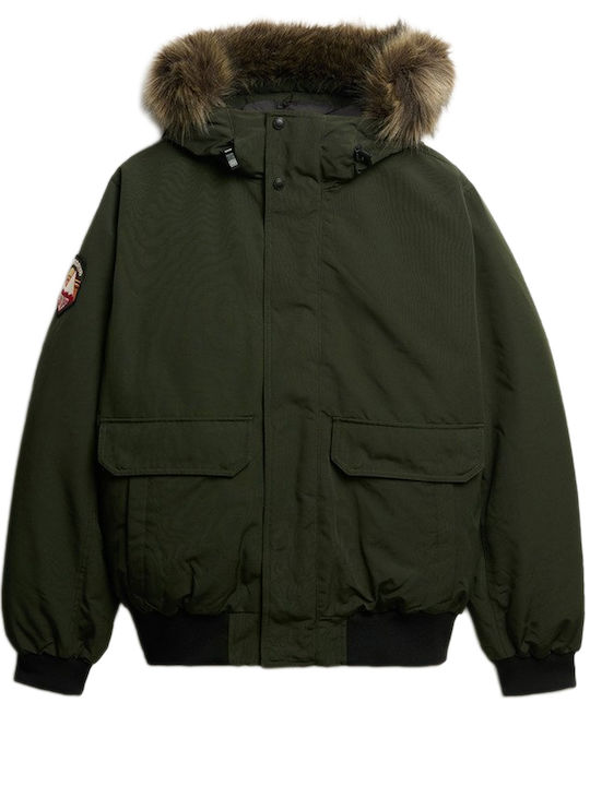 'everest' Jacke Bomber Olive Green