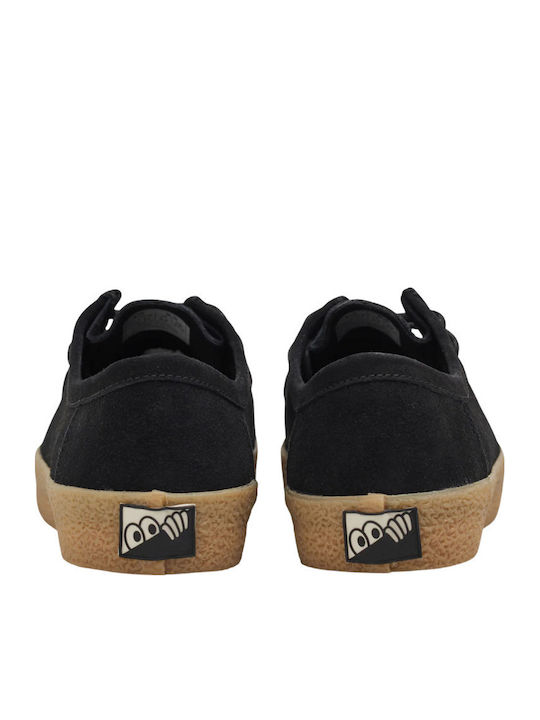 Wildleder Herren Freizeitschuhe Schwarz