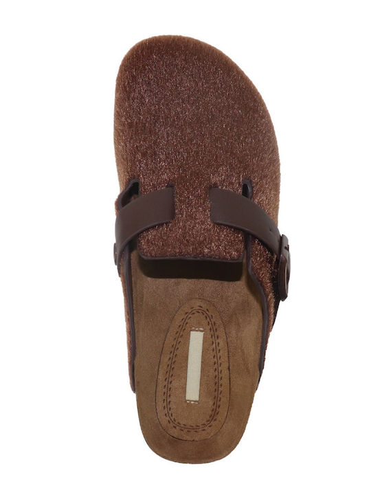 koniaris Women's Clogs Brown