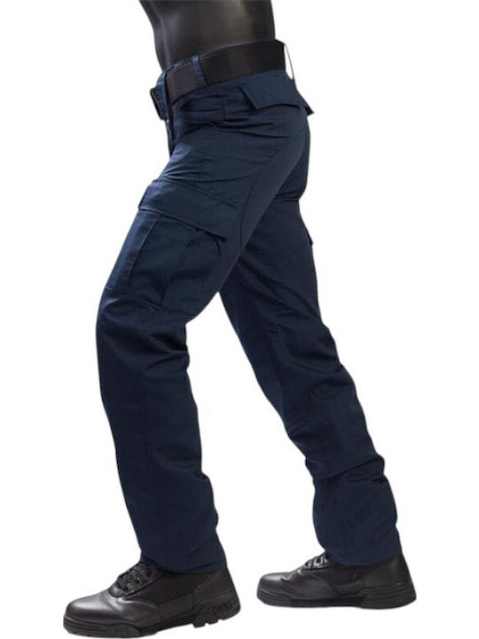 Survivors Pantaloni în Culoare Albastră Survivors Pantaloni în Culoare Albastră