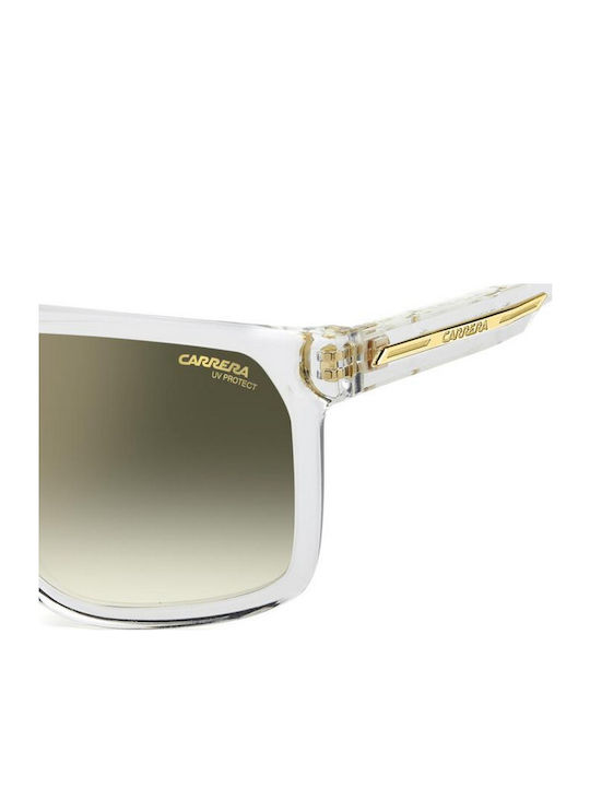 Carrera Victory C Men's Sunglasses with Transparent Horn-Rimmed Frame and Grey Lenses 14/S REJ/D6