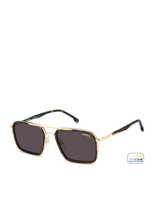 Carrera Männliche Sonnenbrillen mit Braun Schildkröte Rahmen und Gray Gläser 362/S 2IK/Q6