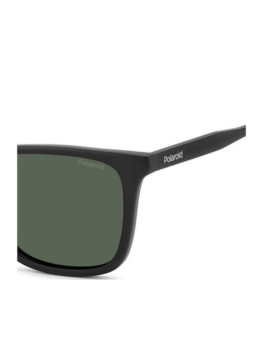 Polaroid Herren Sonnenbrille mit Schwarz Kunststoff Gestell und Grün Linse PLD4190/S 003/UC