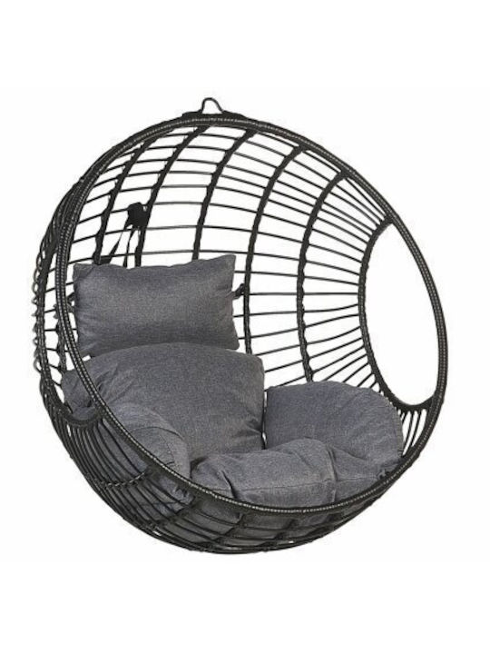 Berwyn 1879 Schaukelstuhl mit Basis Kunststoff L99xB65xH99cm Gray