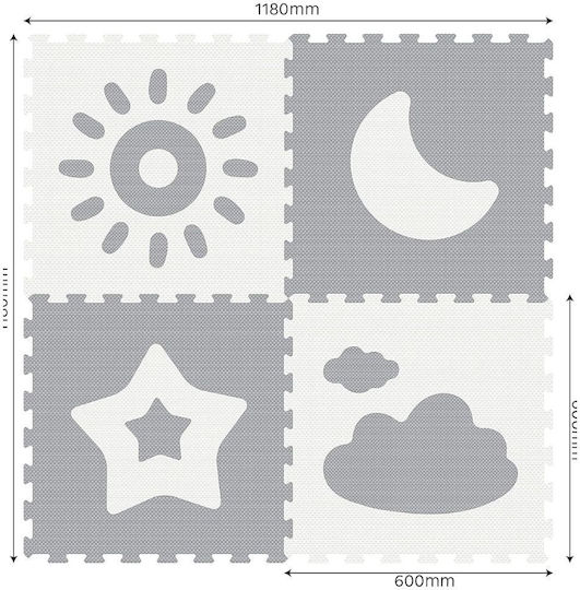 Sunta Kinderbodenpuzzle 4Stück