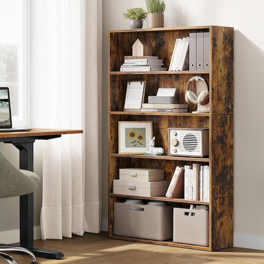 Βιβλιοθήκη Καφέ 76x24x134.2εκ.