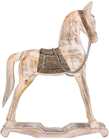 Fylliana Decorative Horse made of Wood Fl6561 38x9x46cm 1pcs