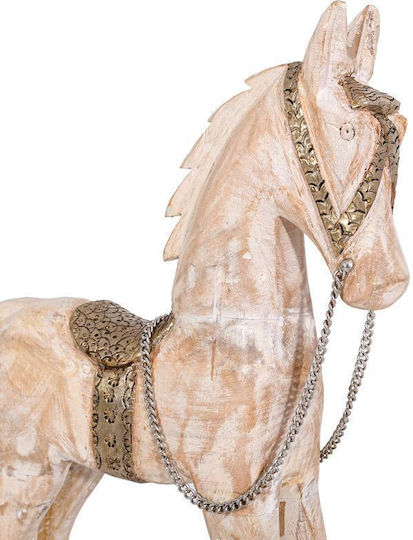 Fylliana Decorative Horse made of Wood Fl6562 38x13x60cm 1pcs