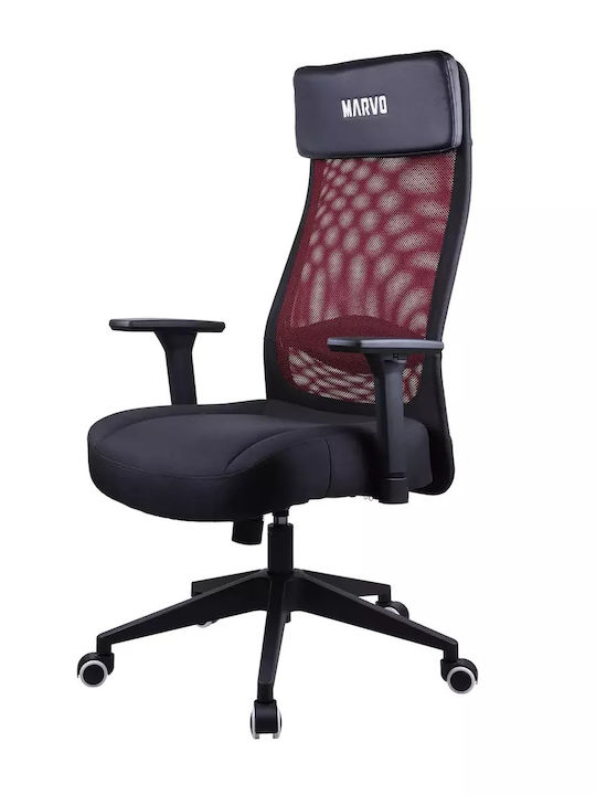 Marvo Maximus CH-205 Fabric Black Red Marvo Maximus CH-205 Fabric Black Red
