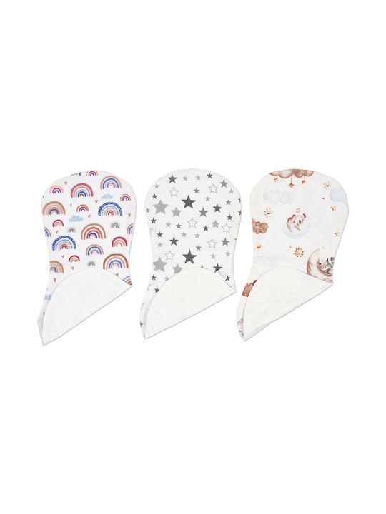 Kidizi Schultertuch Burp Cloth Mehrfarbig 52x28cm. 3Stück