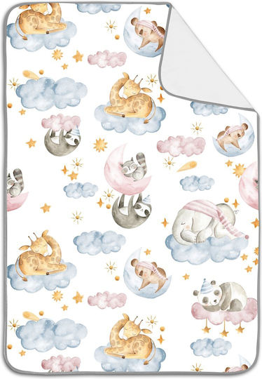 Kidizi Baby-Soßtuch Mehrfarbig 78x60cm. 2Stück