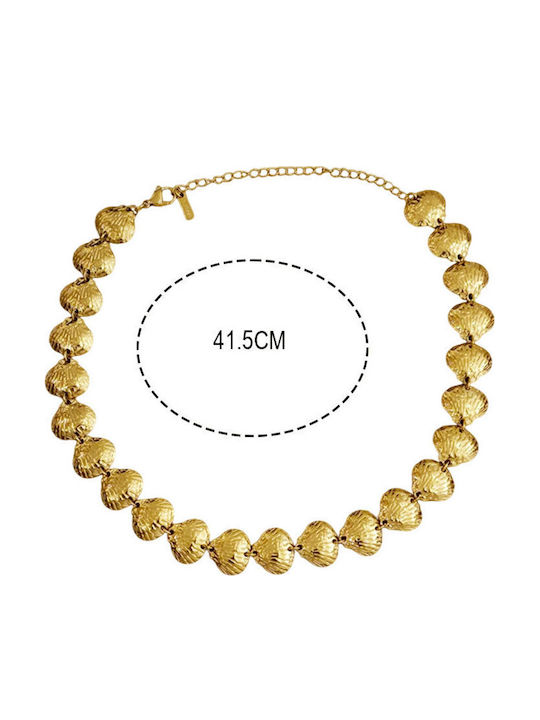 Gold Plated Steel Choker Gold Plated Steel Choker