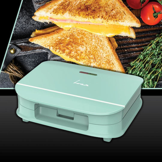 Fram Sandwich Maker for 2 Sandwiches 700W Gray