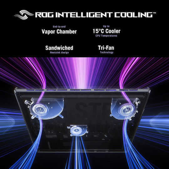 Asus ROG Strix G16 G615LP-XS97 16" QHD+ 240Hz (Ultra 9-275HX/32GB/2TB SSD/GeForce RTX 5070/W11 Pro) Eclipse Gray (US Keyboard)