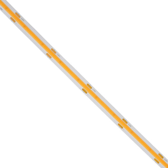 GloboStar Ταινία LED Bee 24V Θερμό Λευκό Φως 5m Τύπου COB