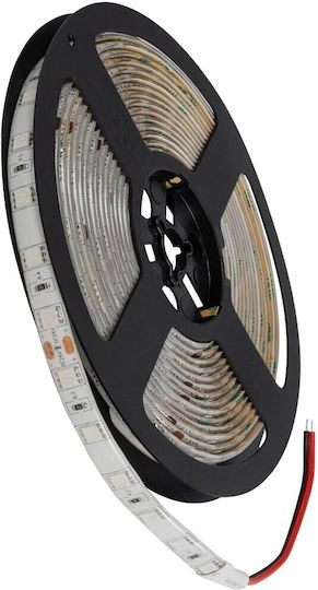 GloboStar Αδιάβροχη Ταινία LED Lumar 24V Μπλε Φως 5m Τύπου SMD5050