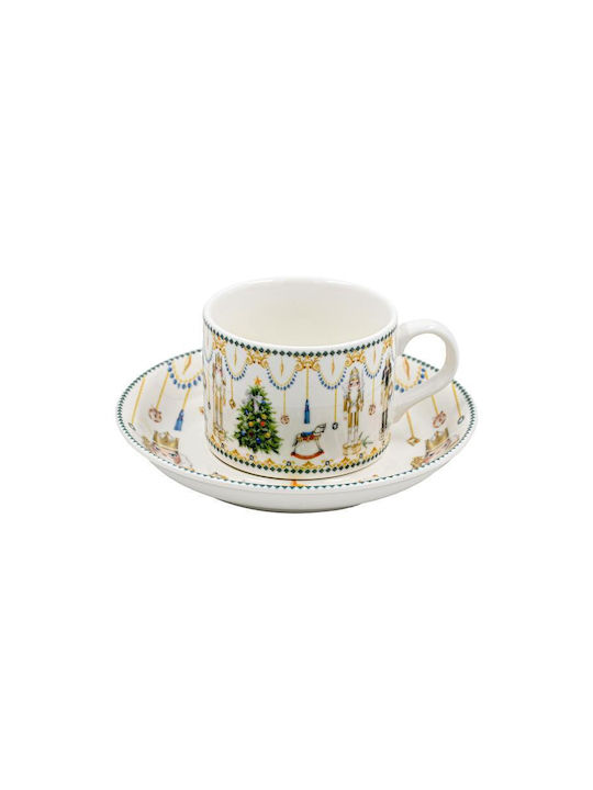 Weihnachtliches Set 2 Stück Becher Fülliana Fl013 Nussknacker 7x6cm Weihnachtliches Set 2 Stück Becher Fülliana Fl013 Nussknacker 7x6cm