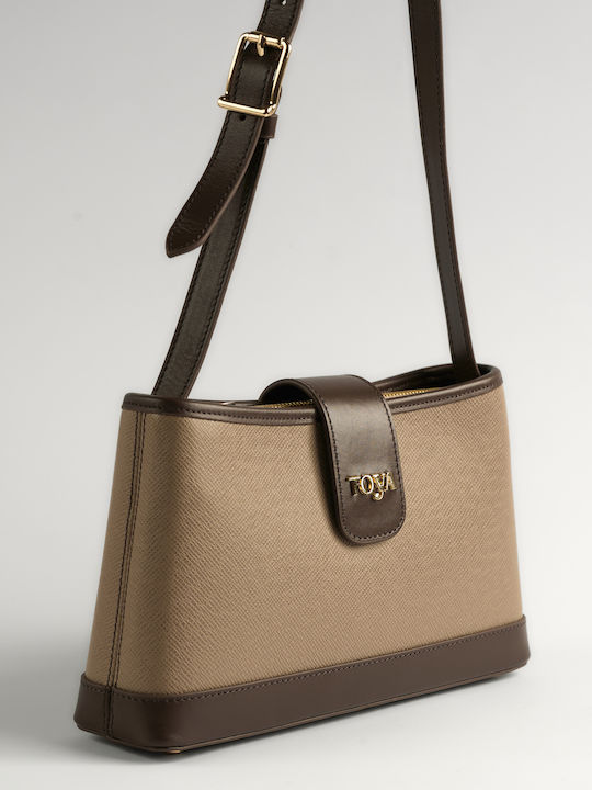 Leather Women's Bag Shoulder Brown