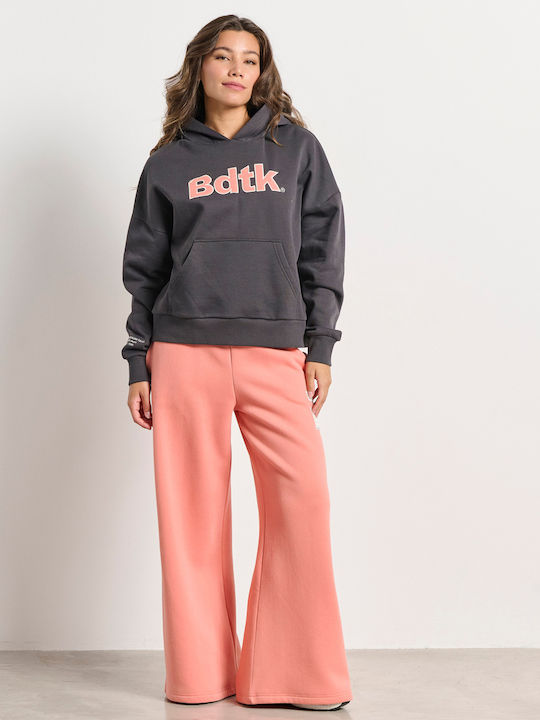 Women's Sweatshirt Hooded Coal