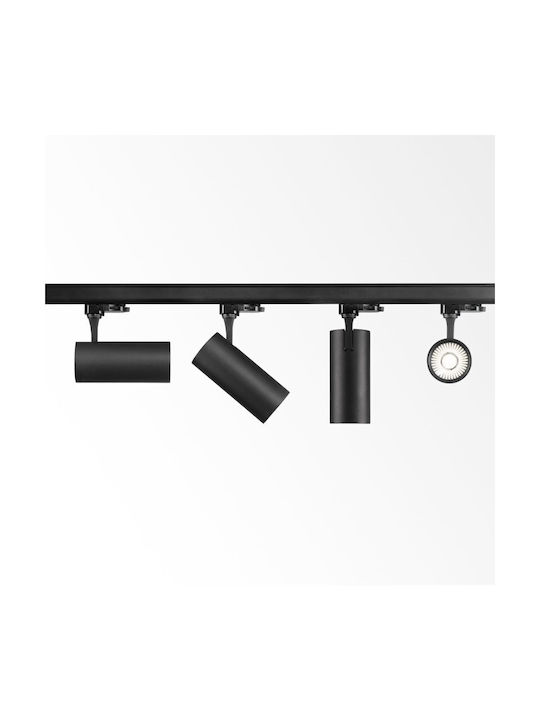 Ideal Lux Single LED Warm White Spot in Black Color
