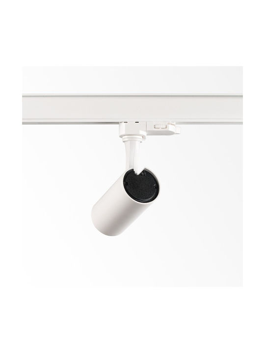 Ideal Lux Μονό LED Φυσικό Λευκό Σποτ σε Λευκό Χρώμα