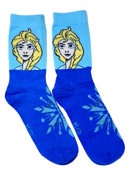 Disney Παιδικές Κάλτσες Frozen Πολύχρωμες 3 Ζευγάρια