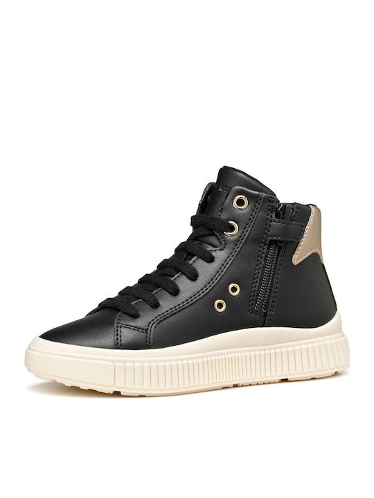Kids Boots with Laces Black