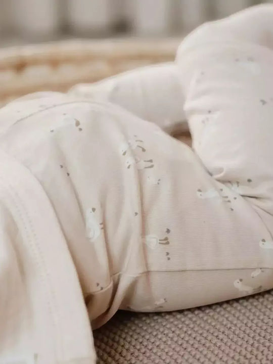 Kids Leggings Long Beige Little Goose