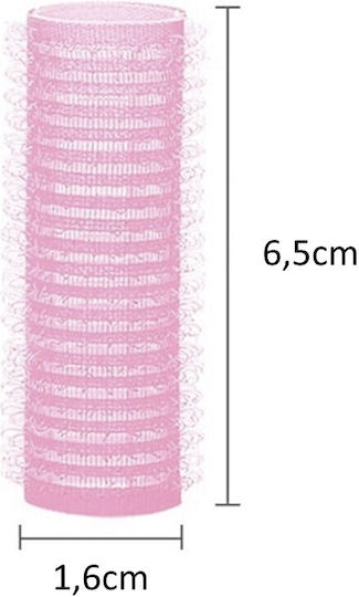 Σετ 5 Ρόλεϊ Μαλλιών Τρίχινα 1,6cm