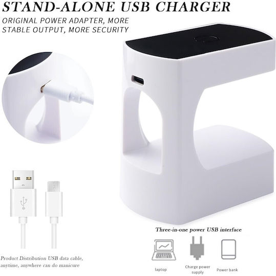 Tabletop Portable 24w Q8 UV & LED Nail Polish Curing Lamp