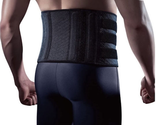 Unterstützung Gürtel Taille Neopren mit Stützen in Schwarz Farbe