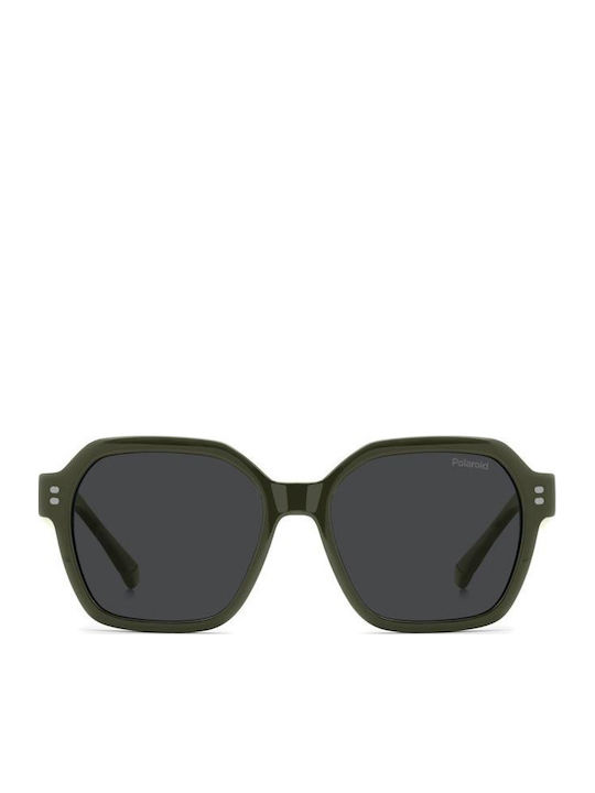 Polaroid Ochelari de Soare Pentru Copii Geometrici cu Lentile Polarized Verzi
