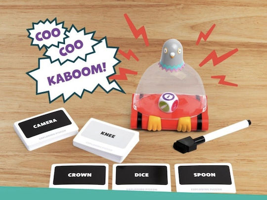 Brettspiel Exploding Pigeon für 3+ Spieler 7+ Jahre (EN) Exploding Kittens