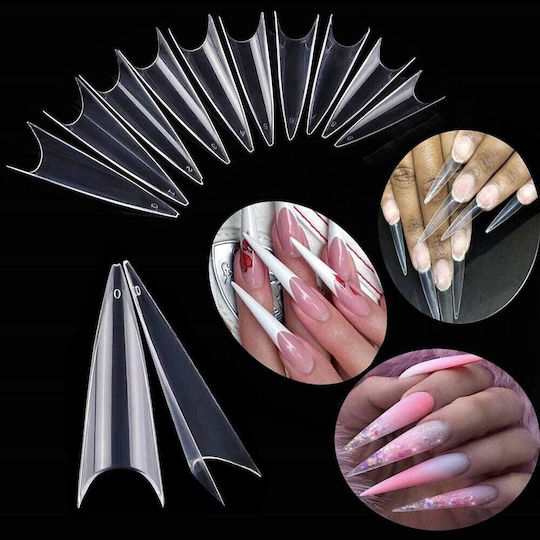 Nail Tips Transparent IS-8701