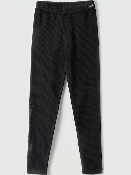 Kinder Leggings Lang Black