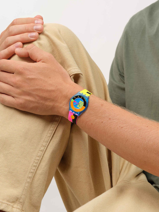 Swatch Swatch Women's Watch with Rubber Strap