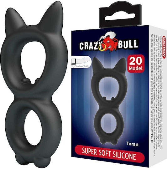 Двойен Пенис Пръстен Crazy Bull Toran – 93mm/26mm