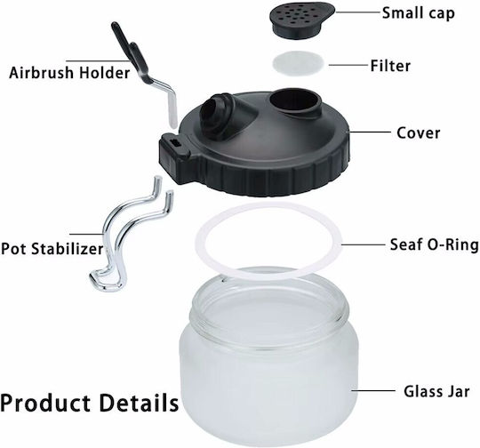 Airbrush Cleaning Pot Airbrush Cleaning Pot