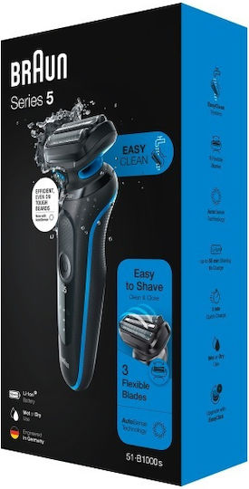 Braun 52-B7200CC Foil Ξυριστική Μηχανή Προσώπου Επαναφορτιζόμενη / Με Καλώδιο