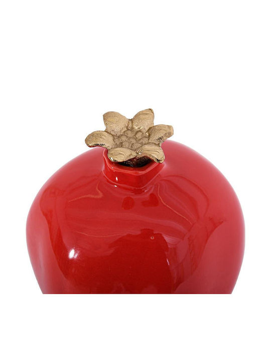 Fylliana Fl25067 Handmade Tabletop Lucky Charm Pomegranate Red Ceramic 10x10cm 1pcs