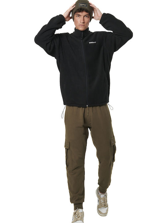 Ανδρική Ζακέτα Fleece Μαύρη