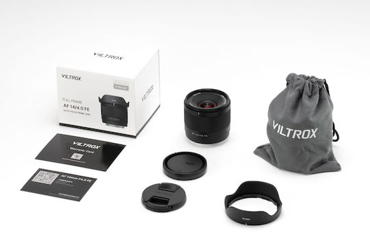 Viltrox Full Frame Camera Lens AF 14/4.0 FE Fixed for Sony E Mount Black