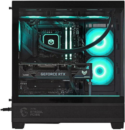 Actina Гейминг Настолен Компютър Ryzen 9-7900 32GB DDR5 1TB SSD Radeon RX 9070 Без Операционна Система
