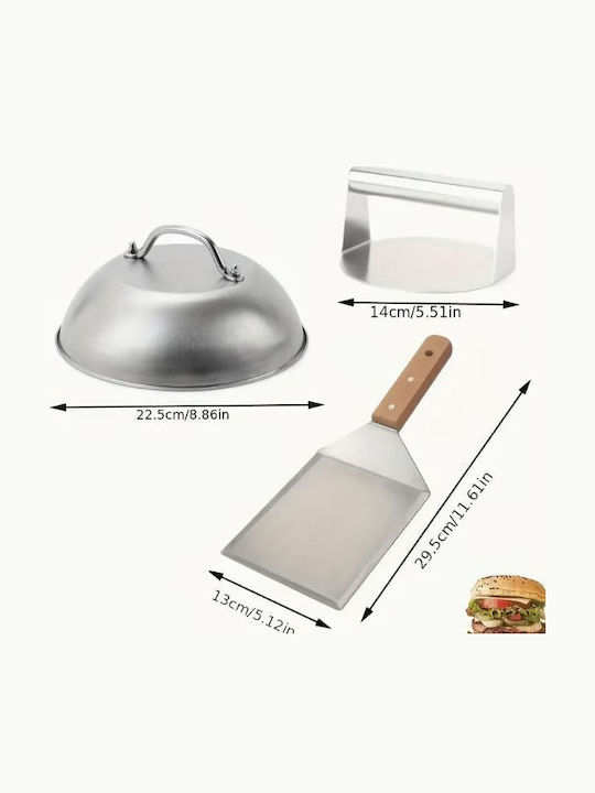 Σετ Εργαλείων Bbq 3 Τεμαχίων Spices Bazaar