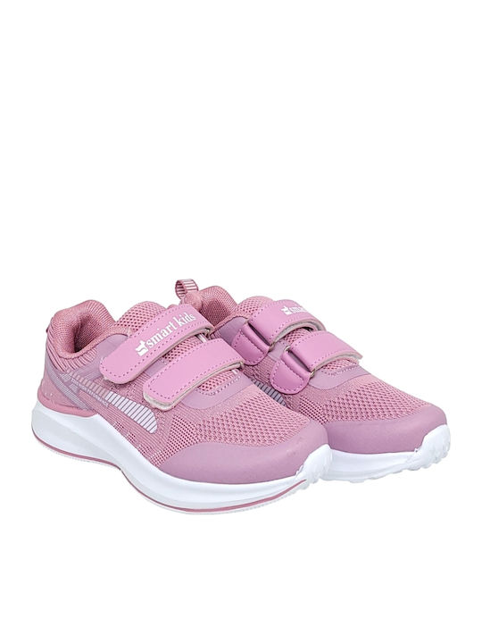 Kinder Sneaker mit Bügel- und Schleifenverschluss Lila
