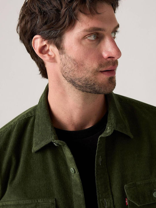 Levi's Jackson Worker Κοτλέ Overshirt Χακί / Λάδι